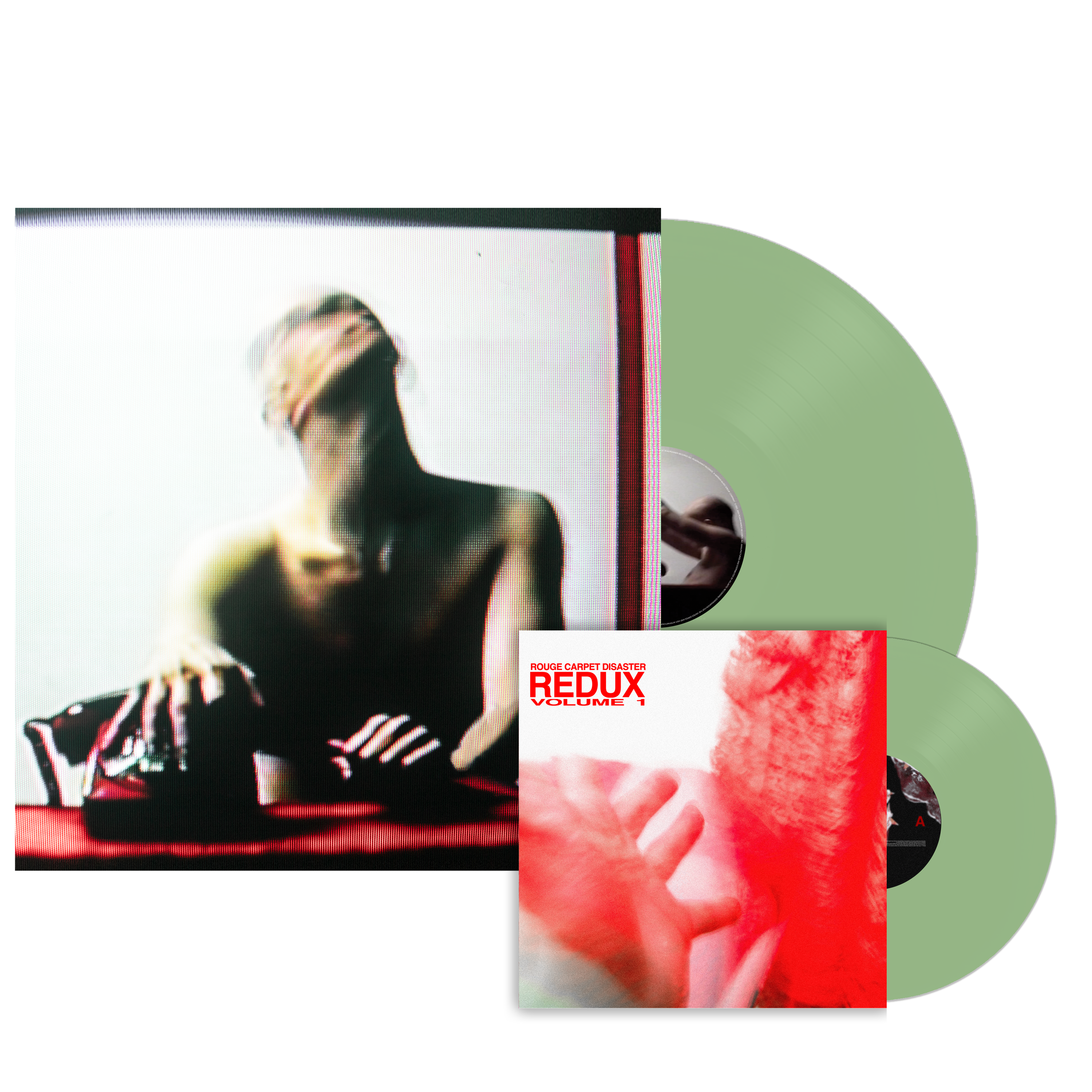 Rouge Carpet Disaster (Redux) Glow In The Dark LP + Bonus 7” Vinyl